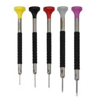 Bergeon 6899-P05 Set of 5 Watchmakers Screwdrivers