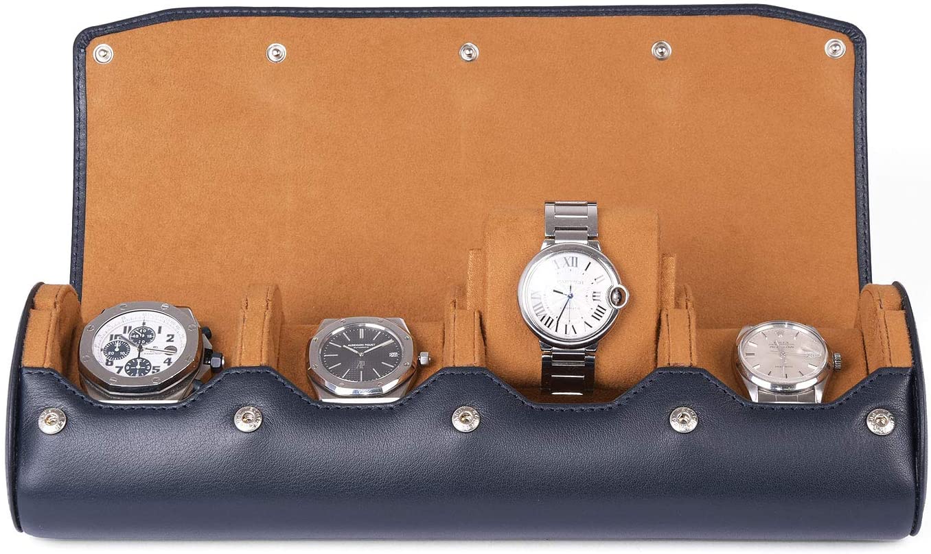 Carapaz Travel & Storage Watch Roll - for 4 Watches