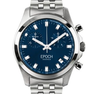 Epoch President Chronograph Indigo Blue