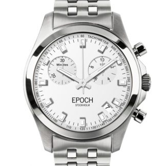 Epoch President Chronograph Scandinavian White