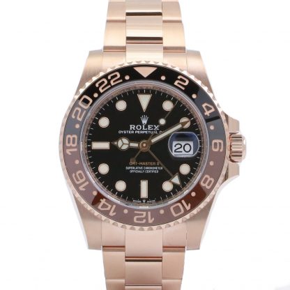 Rolex GMT-Master II 126715CHNR Rose Gold Rootbeer New