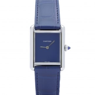 Cartier Tank Must Blue WSTA0055 Unworn 2021 Novelty