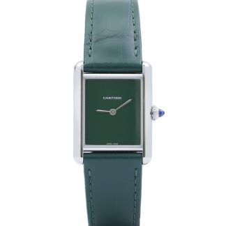 Cartier Tank Must Green WSTA0056 Unworn 2021 Novelty