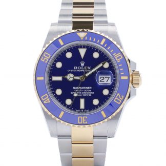 Rolex Submariner Date Two-Tone Blue Dial 126613LB New 2021