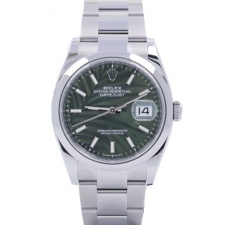 Rolex Datejust 36 126200 Oyster Green Leaf Dial Unworn 2021