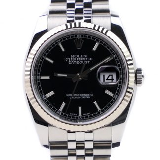 Rolex Datejust 116234 Black Dial 2018