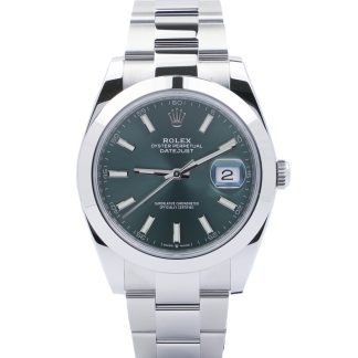 Rolex 126300 mint green