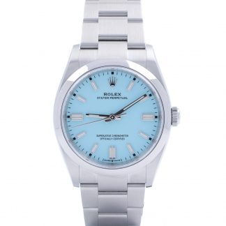 Rolex Oyster Perpetual 36 126000 Turquoise Blue "Tiffany" Unworn 2021