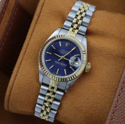 Rolex Lady Datejust 26 79173 Jubilee Blue dial