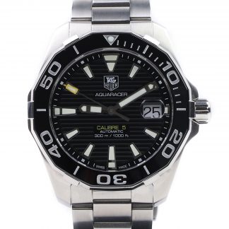 Tag Heuer Aquaracer Calibre 5 Automatic Black Steel 41mm