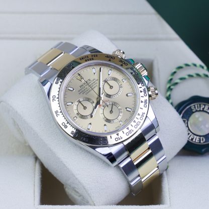 Rolex Daytona Two-Tone Champagne Dial 116503 Fullset 2021