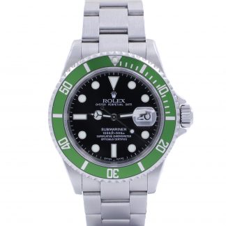 Rolex Submariner Date 16610LV Kermit MK1 Dial Fullset 2005