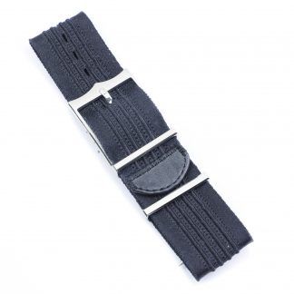 udor NATO Fabric Strap Black 22mm for Heritage Advisor