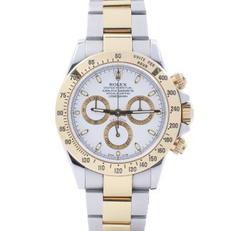 Rolex Daytona Two-Tone White Dial 116523