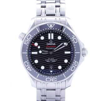 Omega Seamaster Diver 300 M Black Dial 42mm 2020