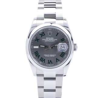 Rolex Datejust 36mm 126200 Wimbledon Dial Oyster 2022