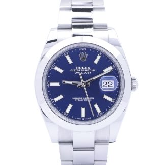 Rolex Datejust 41 Blue Dial Oyster 126300 2022