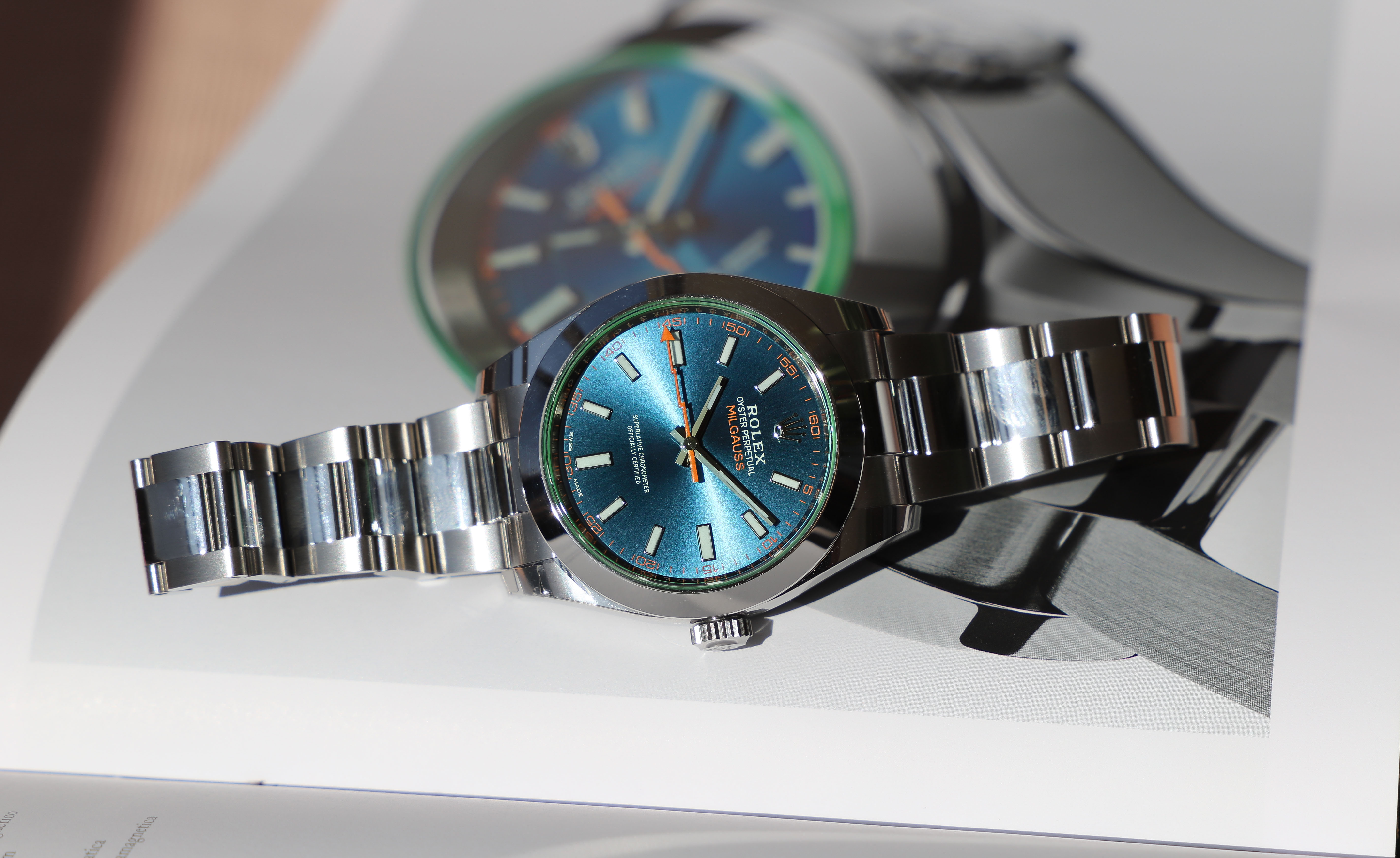 Rolex Milgauss 116400GV Z-Blue