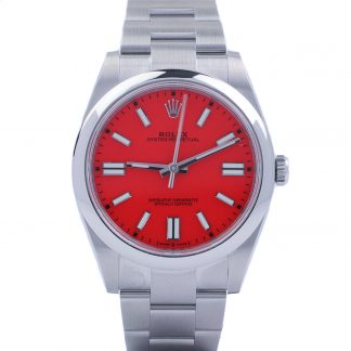 Rolex Oyster Perpetual 41 124300 Coral Red Unworn 2021