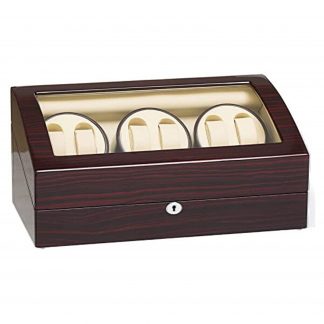 JQUEEN Six Watch Winder with 7 Extra Storages