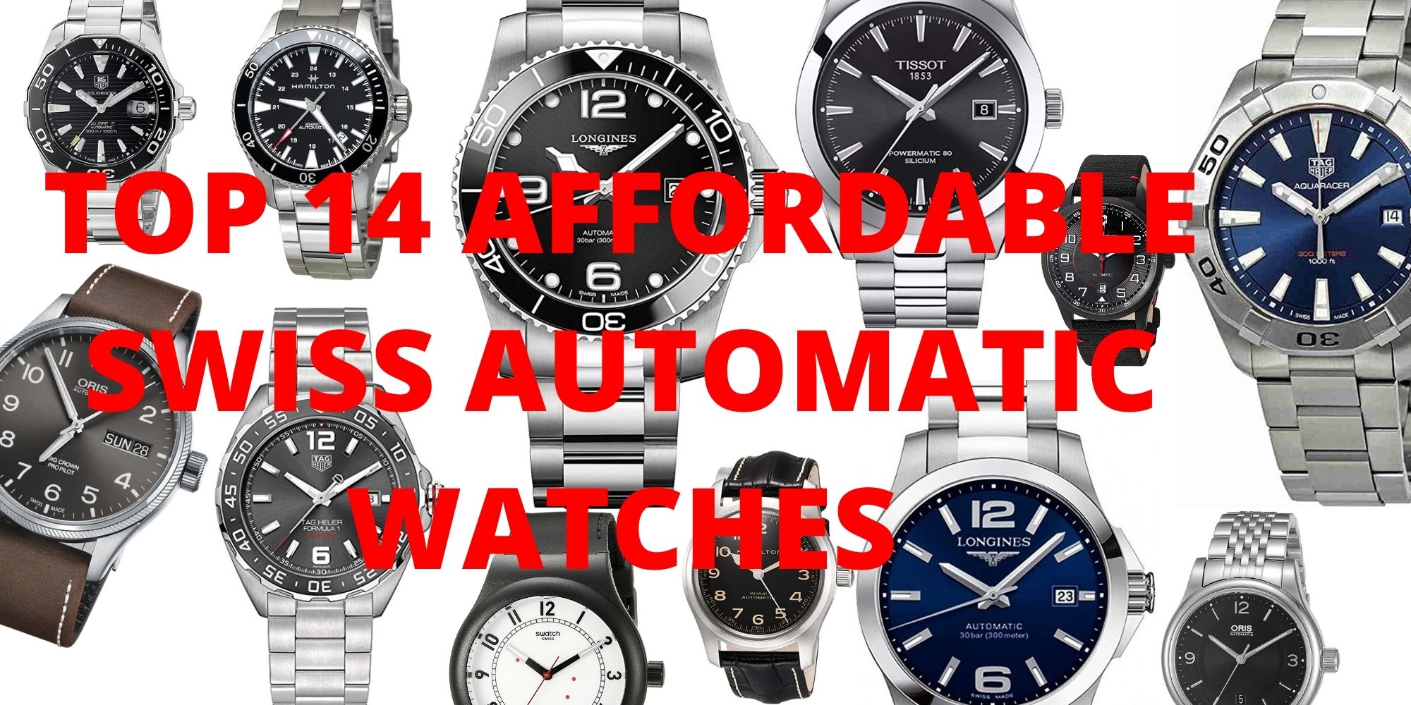 Top 14 Best Affordable Swiss Automatic Watches