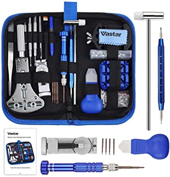 Vastar 177 PCS Watch Repair Tool Kit, Watch Band Link Tool Set